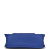Hermes Evelyne TPM Bleu Royal Clemence Gold Hardware