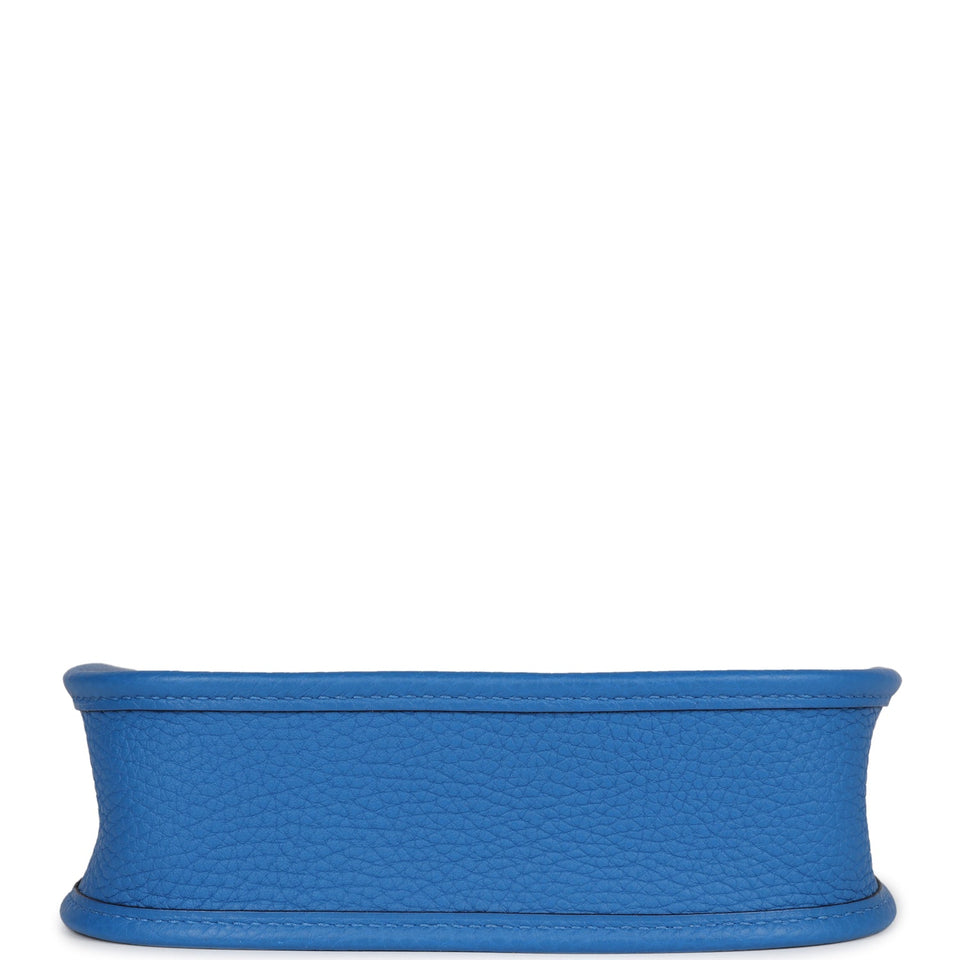 Hermes Evelyne TPM Bleu Zellige Clemence Gold Hardware