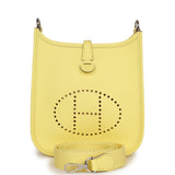 Hermes Evelyne TPM Limoncello Clemence Palladium Hardware