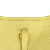 Hermes Evelyne TPM Limoncello Clemence Palladium Hardware