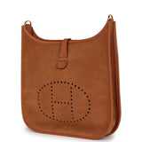 Hermes Evelyne III PM Gold Grizzly and Chamois Swift Gold Hardware