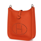 Hermes Evelyne TPM Feu Clemence Palladium Hardware