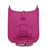 Hermes Evelyne TPM Magnolia Clemence Palladium Hardware