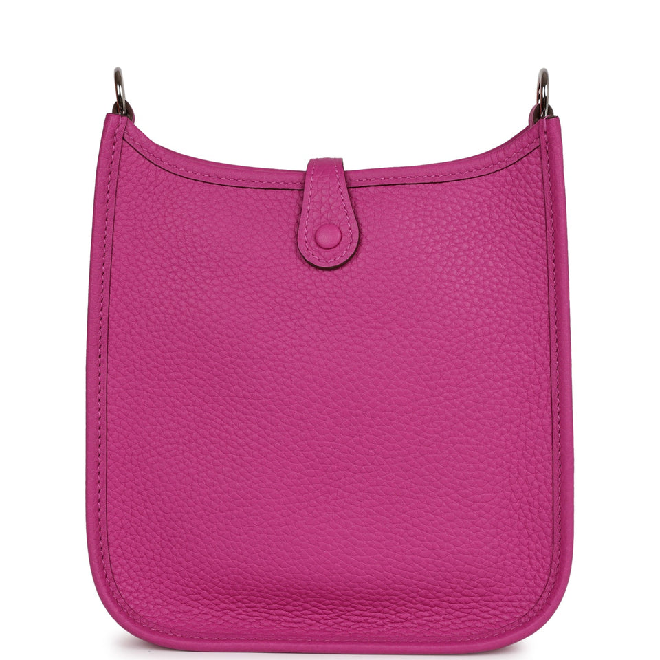 Hermes Evelyne TPM Magnolia Clemence Palladium Hardware