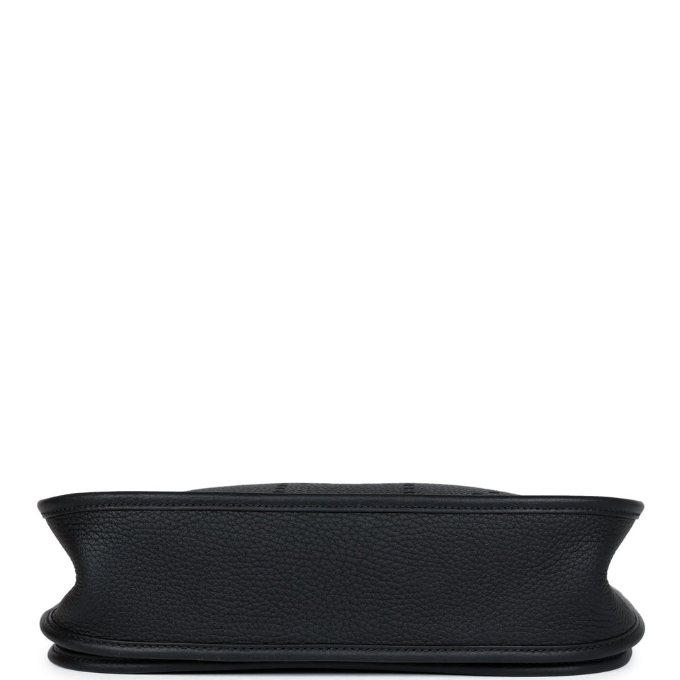 Hermes Evelyne III PM Black Clemence Gold Hardware