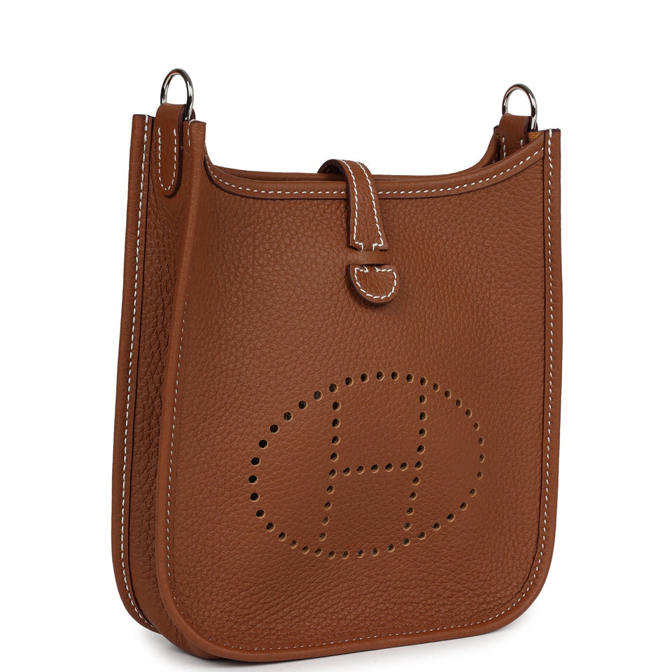 Hermes Evelyne TPM Gold Clemence Palladium Hardware