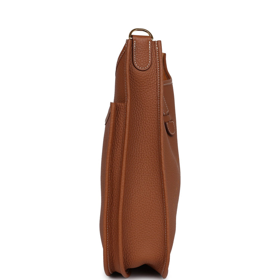 Hermes Evelyne III PM Gold Clemence Gold Hardware