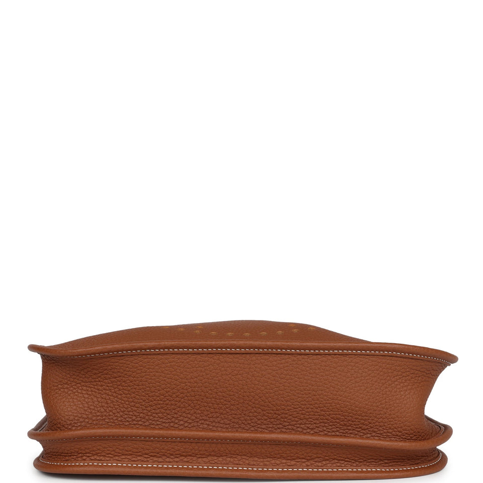 Hermes Evelyne III PM Gold Clemence Gold Hardware
