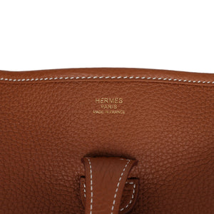 Hermes Evelyne III PM Gold Clemence Gold Hardware