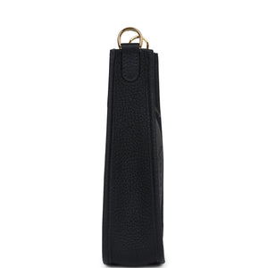 Hermes Evelyne TPM Black Clemence Gold Hardware