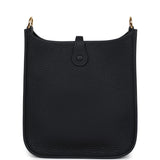 Hermes Evelyne TPM Black Clemence Gold Hardware