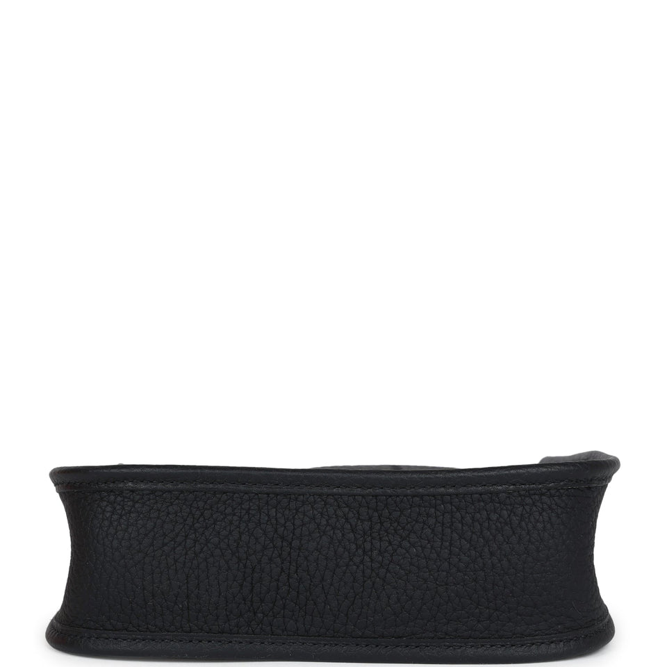 Hermes Evelyne TPM Black Clemence Gold Hardware