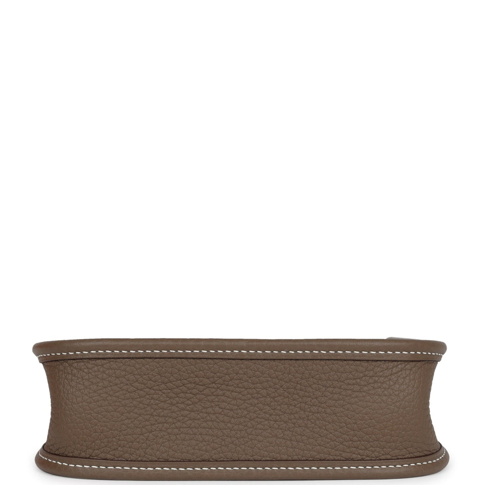Hermes Evelyne TPM Etoupe Clemence Palladium Hardware
