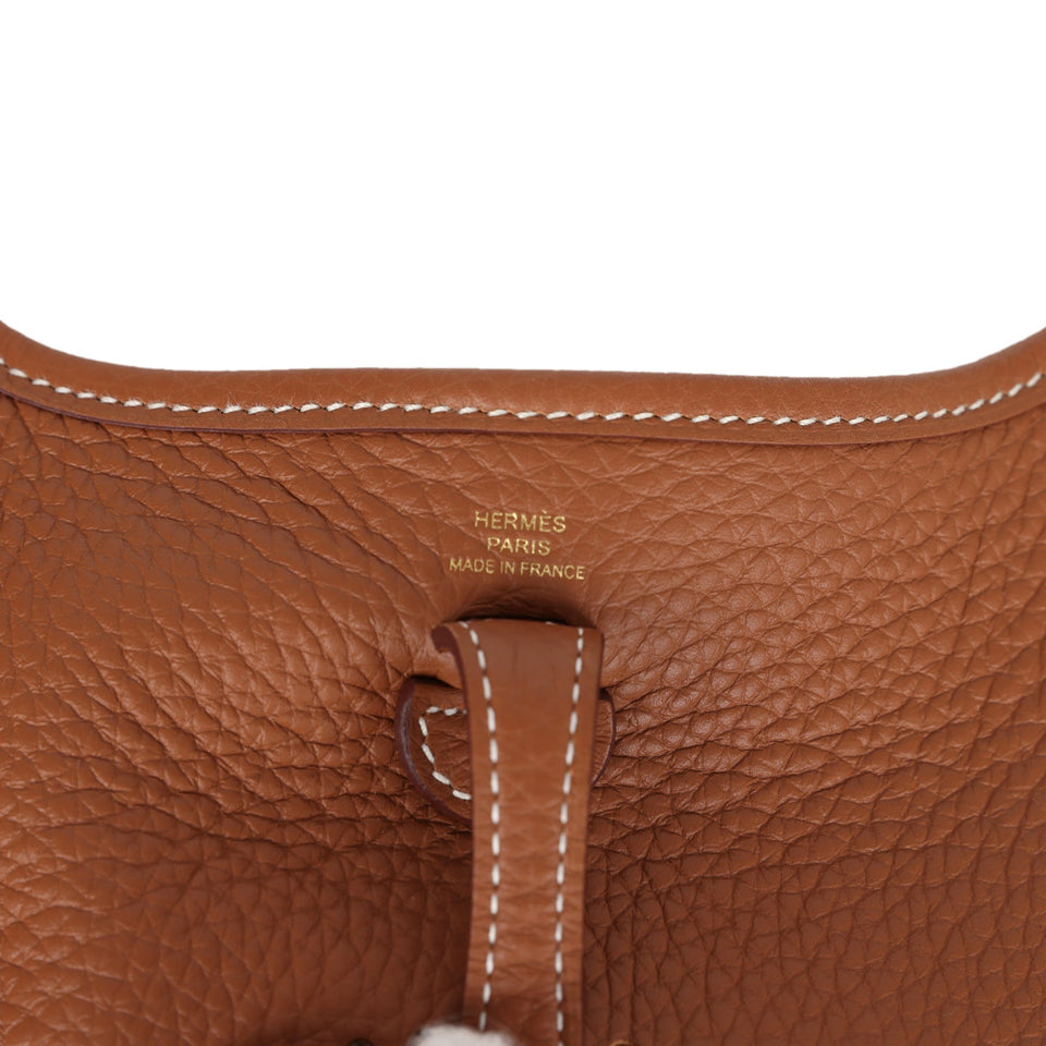 Hermes Evelyne TPM Gold Clemence Gold Hardware