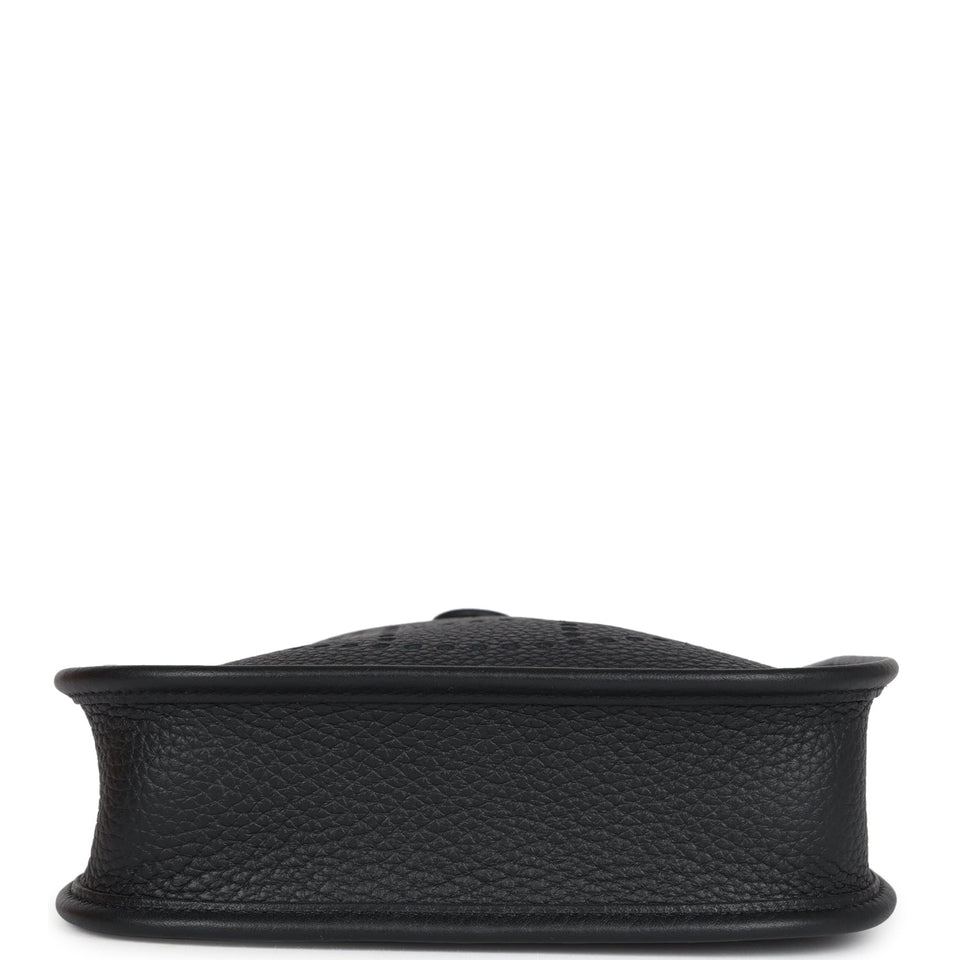 Hermes Evelyne TPM Black Clemence Gold Hardware