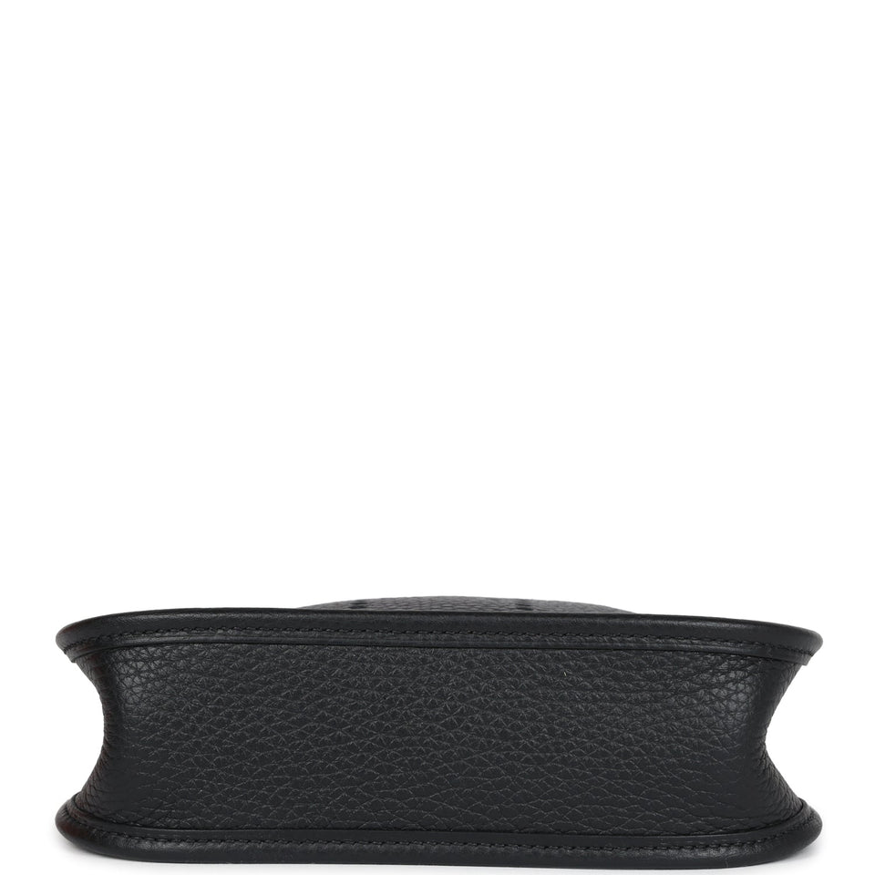 Hermes Evelyne TPM Black Clemence Gold Hardware