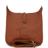 Hermes Evelyne III PM Gold Clemence Gold Hardware