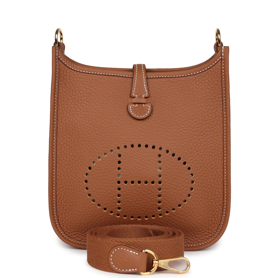 Hermes Evelyne TPM Gold Clemence Gold Hardware