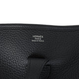 Hermes Evelyne III PM Black Clemence Palladium Hardware