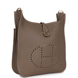Hermes Evelyne III PM Etoupe Clemence Gold Hardware