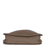 Hermes Evelyne III PM Etoupe Clemence Gold Hardware