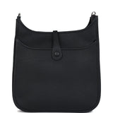 Hermes Evelyne III PM Black Clemence Palladium Hardware