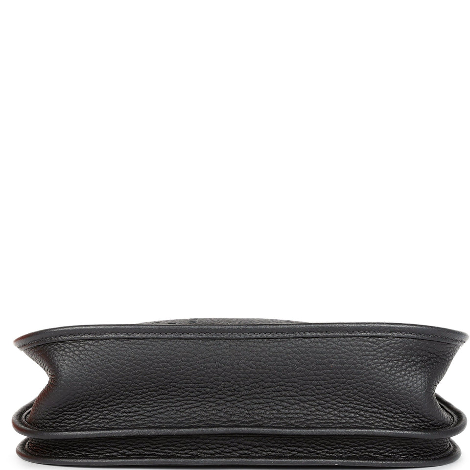 Hermes Evelyne III PM Black Clemence Palladium Hardware