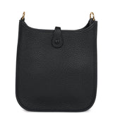 Hermes Evelyne TPM Black Clemence Gold Hardware