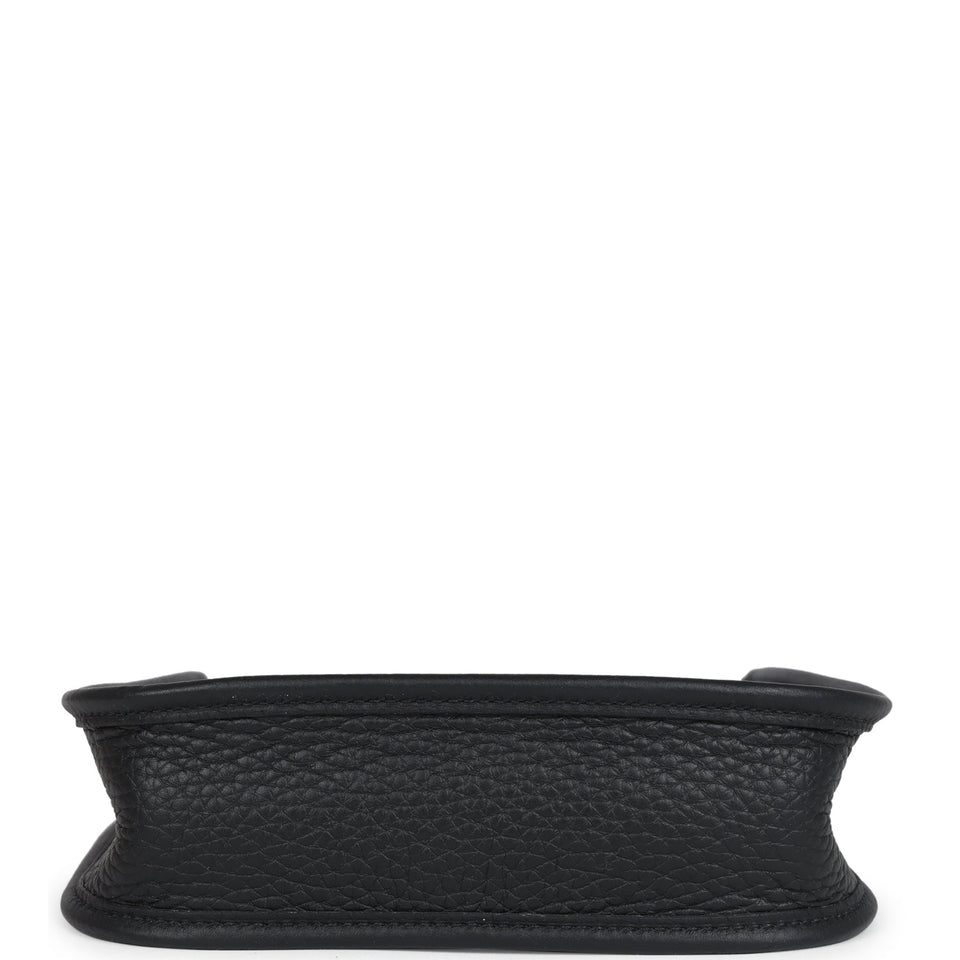 Hermes Evelyne TPM Black Clemence Gold Hardware