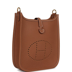 Hermes Evelyne TPM Gold Clemence Gold Hardware
