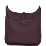 Hermes Evelyne III PM Cassis Clemence  Palladium Hardware