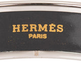 Hermes "Abstract Wave" Narrow Printed Enamel Bracelet PM (65) ( )