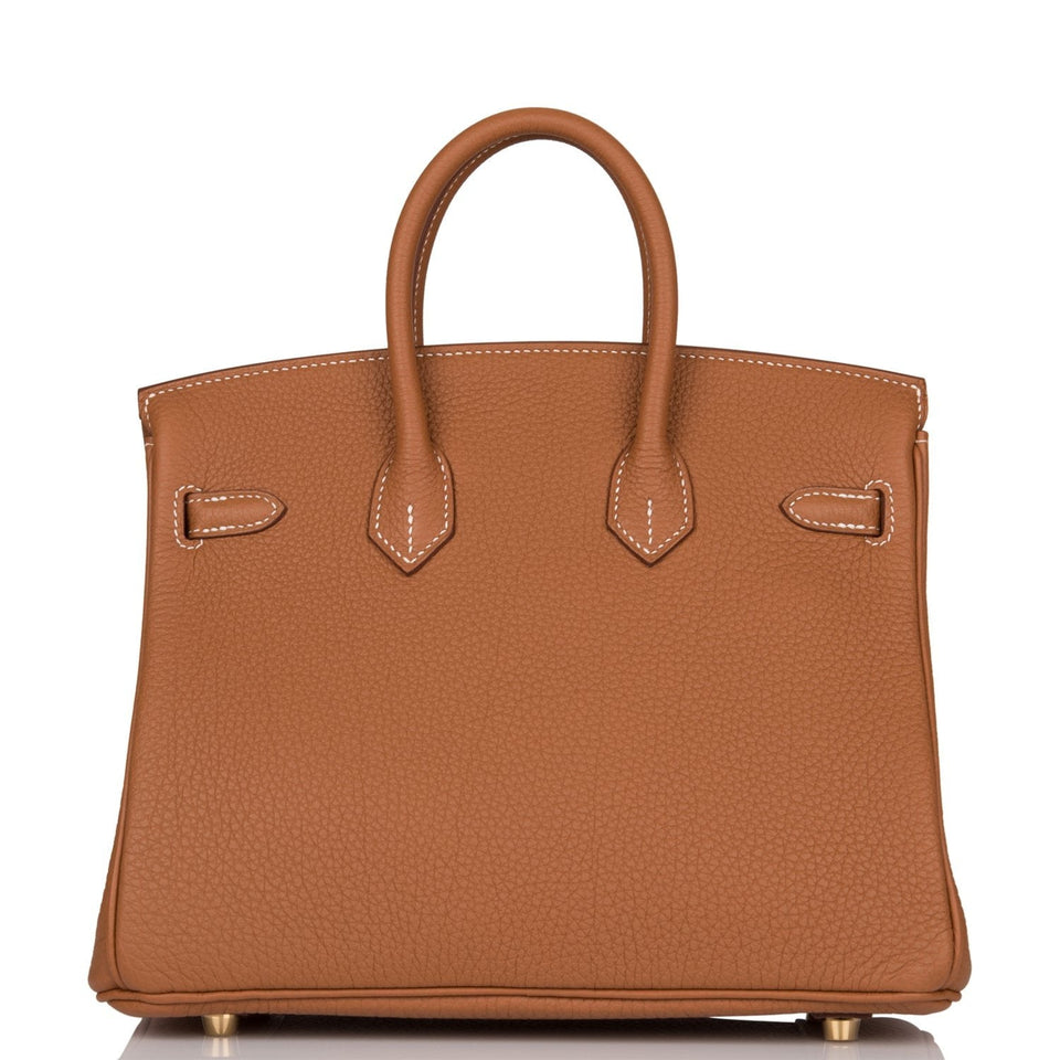 Hermes Birkin 25 Gold Togo Gold Hardware