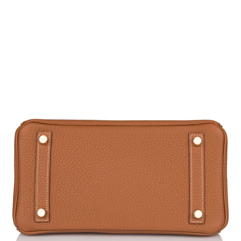 Hermes Birkin 25 Gold Togo Gold Hardware