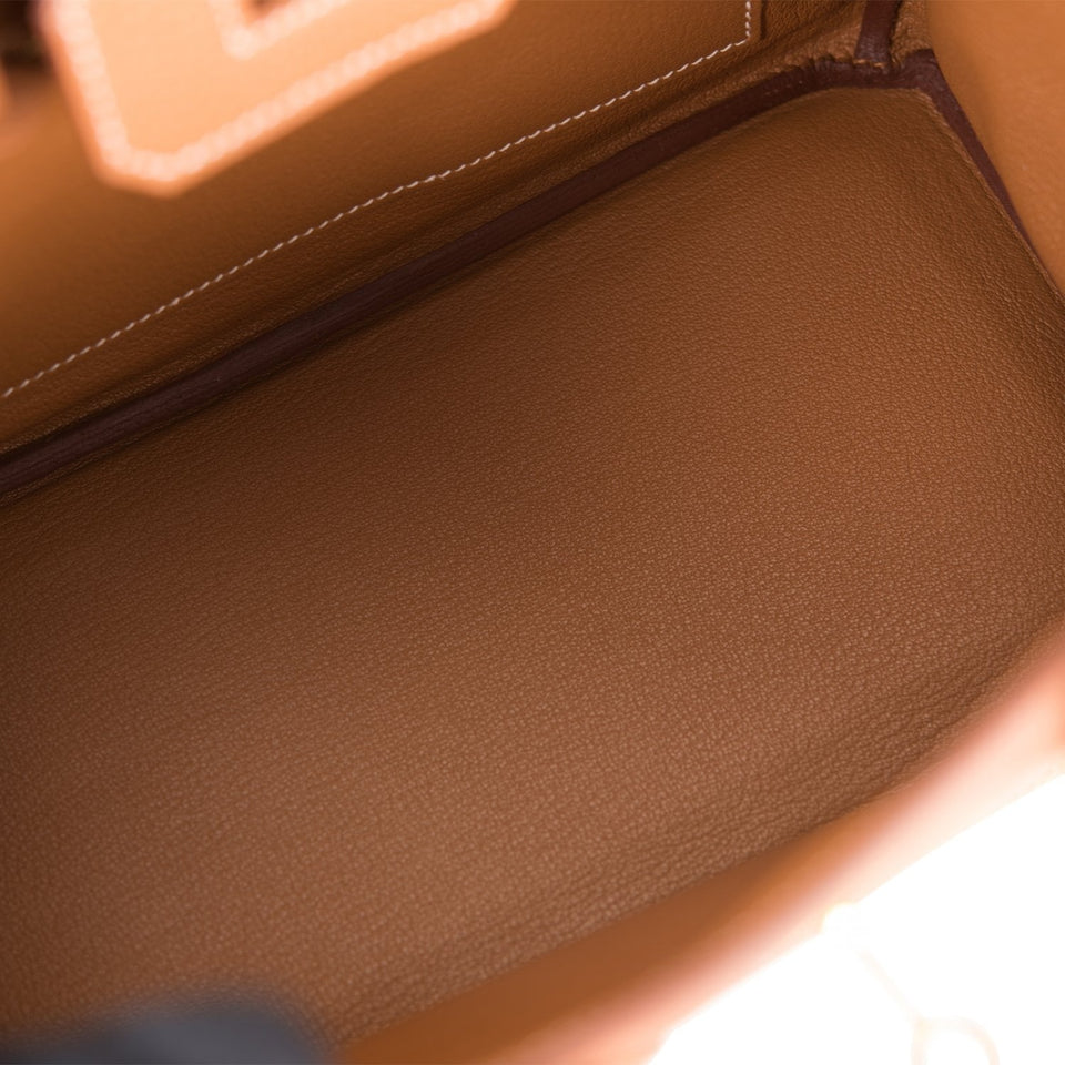 Hermes Birkin 25 Gold Togo Gold Hardware