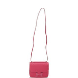 Hermes Constance 18 Rose Mexico Epsom and Alligator Palladium Hardware