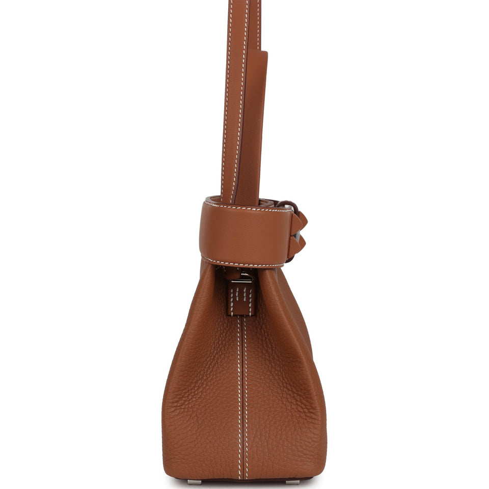 Hermes Medor Bag Gold Togo and Swift Palladium Hardware