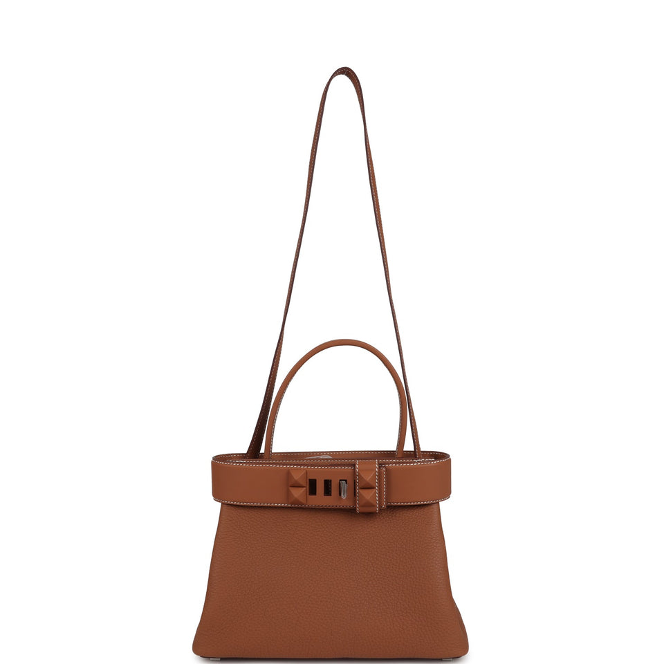 Hermes Medor Bag Gold Togo and Swift Palladium Hardware