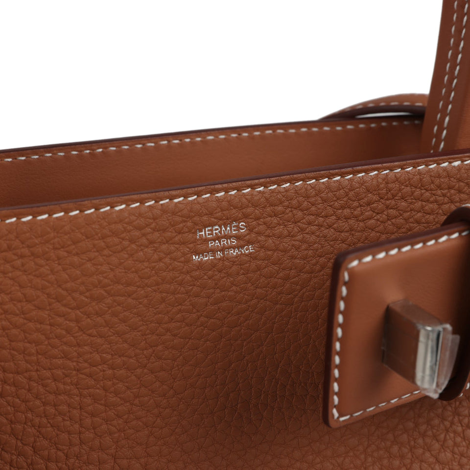 Hermes Medor Bag Gold Togo and Swift Palladium Hardware