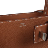 Hermes Medor Bag Gold Togo and Swift Palladium Hardware