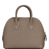 Hermes 1923 Bolide 25 Etoupe Chevre Gold Hardware