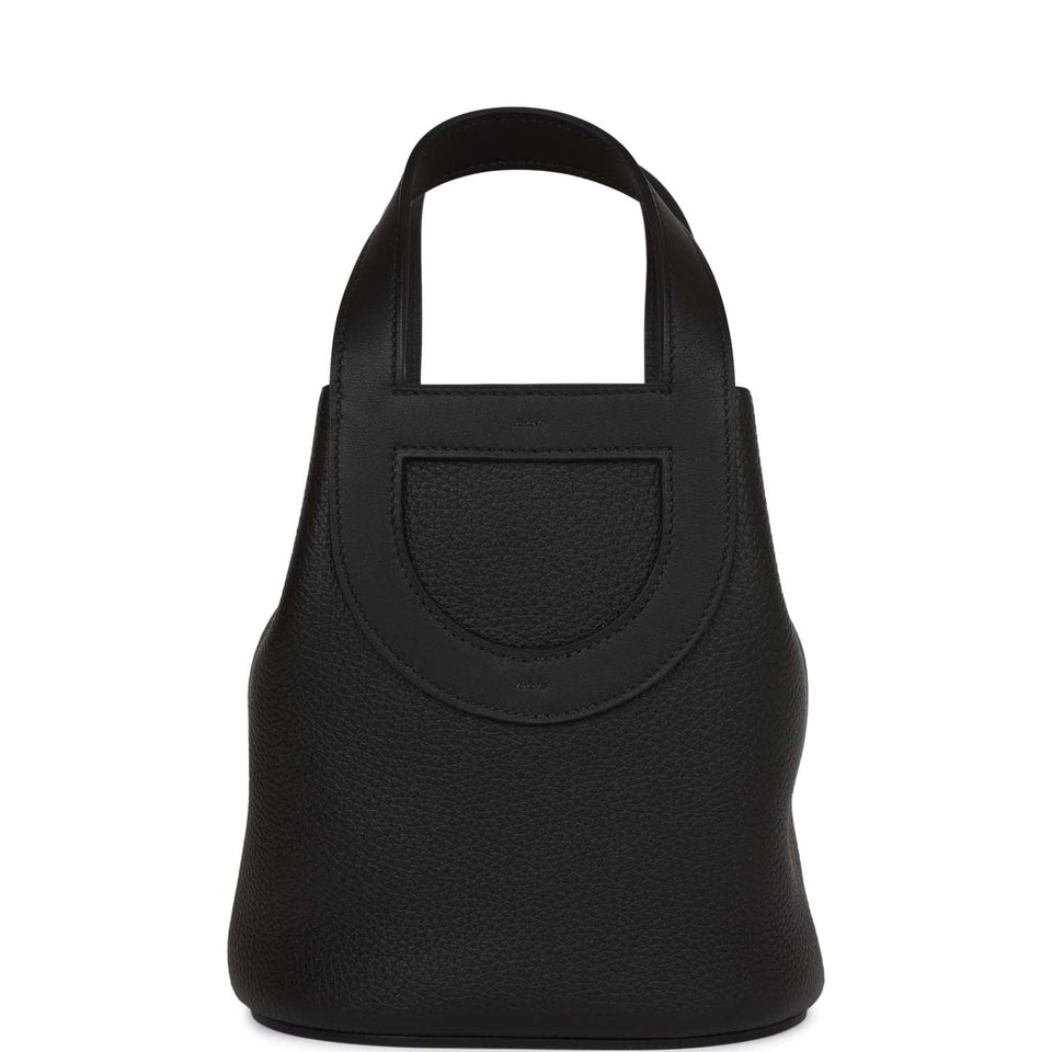 Hermes In-The-Loop 18 Black Clemence and Swift Gold Hardware
