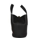 Hermes In-The-Loop 18 Black Clemence and Swift Gold Hardware