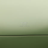 Hermes Kelly Pochette Vert Fizz Swift Palladium Hardware