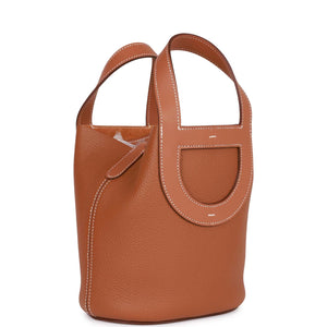 Hermes In-The-Loop 18 Gold Clemence and Swift Gold Hardware