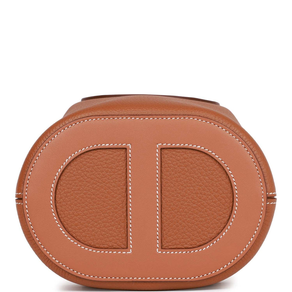 Hermes In-The-Loop 18 Gold Clemence and Swift Gold Hardware