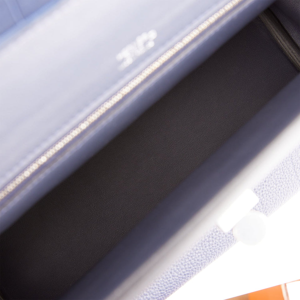 Hermes 24/24 Bag 29 Bleu Nuit Alligator and Togo Touch Palladium Hardware