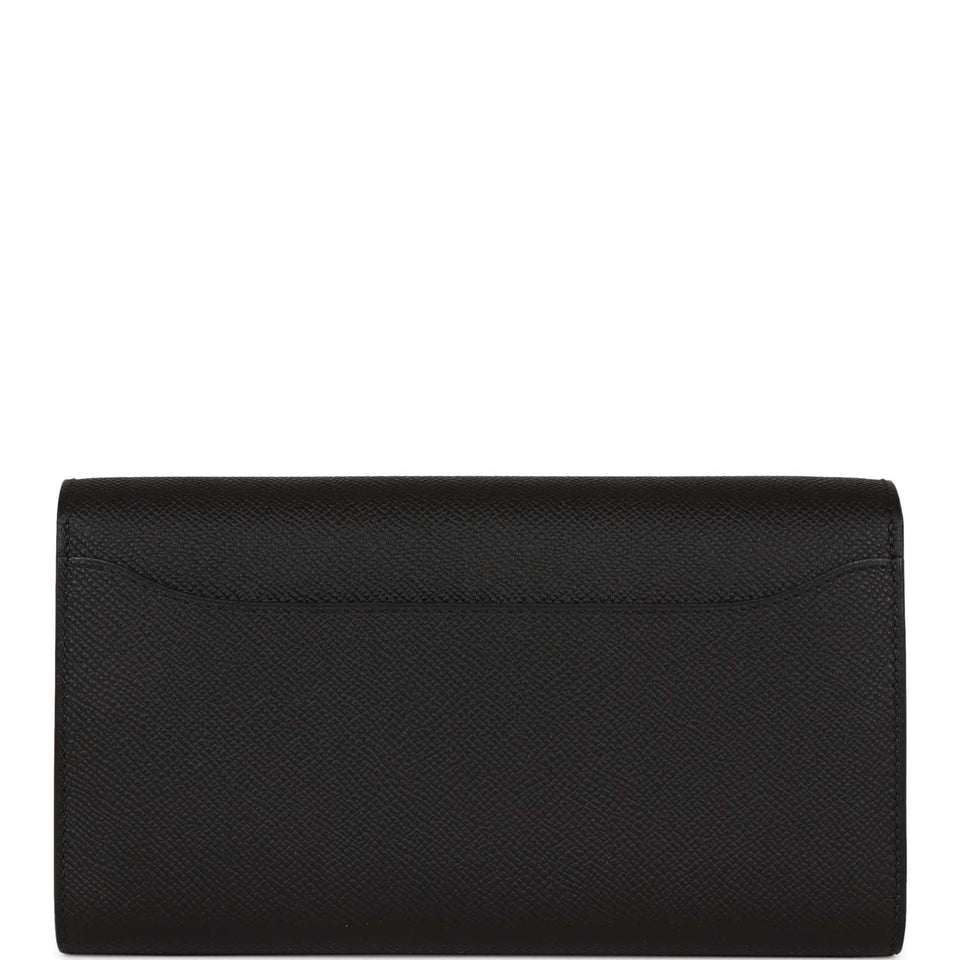 Hermes Constance Wallet To Go Black Epsom Gold Hardware