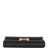 Hermes Constance Wallet To Go Black Epsom Gold Hardware