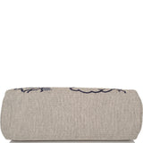 Hermes Herbag 32 Pegase Pop Black Hunter and Toile Palladium Hardware